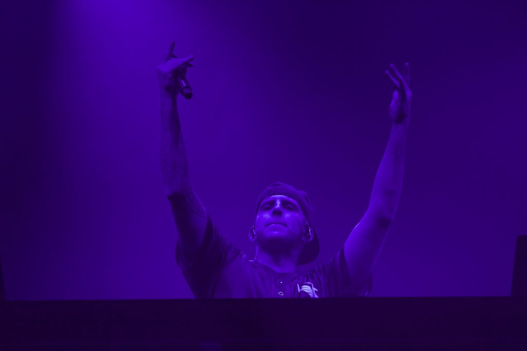 Illenium (aka Nick Miller) in concert at the WaMu Theater in Seattle.