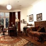Photo of the study in the Freud Museum London