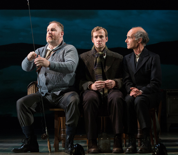 Photo of David Ganly, Steffan Harri, and Finbar Lynch in Girl from the North Country