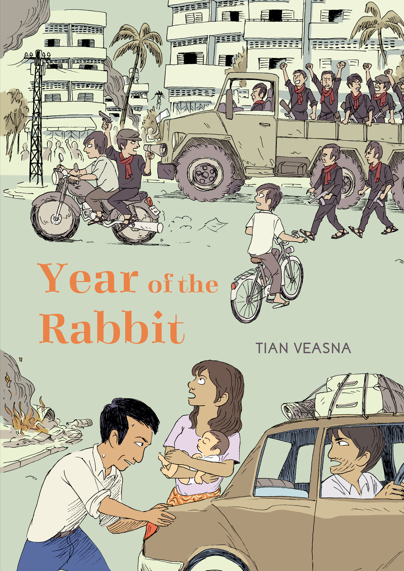 Cover Year of the Rabbit by Tian Veasna