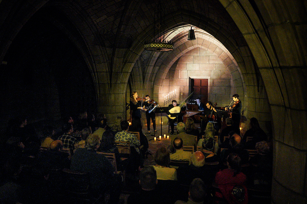 Crypt Sessions - Harry Bicket and Diderot Quartet with John Lenti - Steven Pisano 02