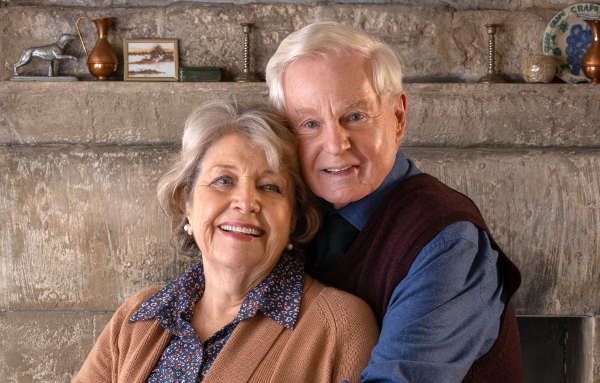 photo of Anne Reid as Celia and Derek Jacobi as Alan in Last Tango in Halifax