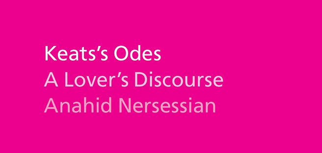 Keats's Odes Cover by Nersessian