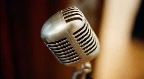 vintage microphone