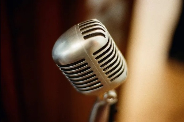 vintage microphone