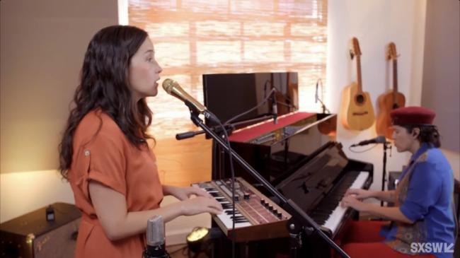Ximena Sariñana at SXSW 2021 (Screenshot: Tan The Man)