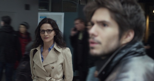Photo of Juliette Binoche as Claire and François Civil as Alex