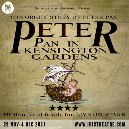 Advertisement for Peter Pan in Kensington Gardens