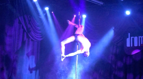 schtick a pole in it