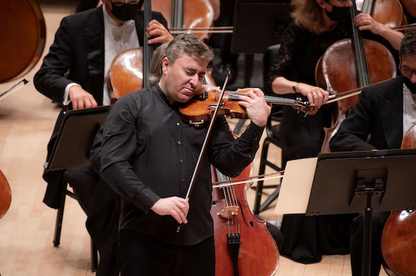 Maxim Vengerov with the Oxford Philharmonic at Carnegie Hall, 7 June 2022. Photo credit: Michael Violago