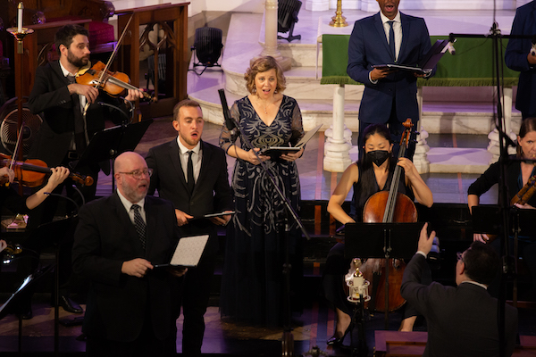 TENET vocal artists perform Bach Motets