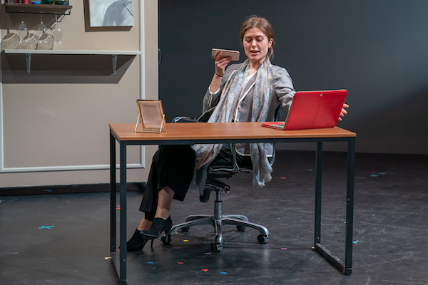 Christian Paxton in 'Complicity' from Eden Theater Company