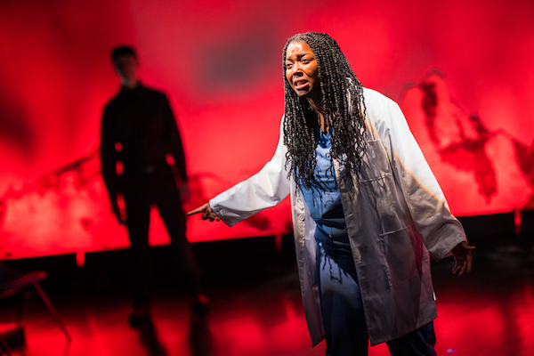 Toni Kwadzogah, Jonathan Hopkins in Measure for Measure by Shakespeare from Smith Street Stage
