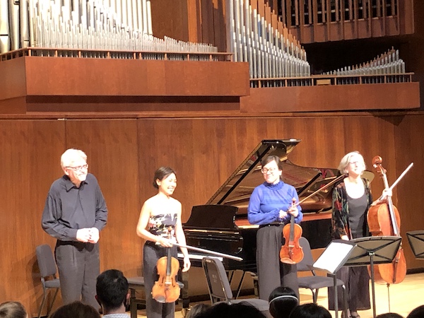 Juilliard faculty concert 4 November 2022