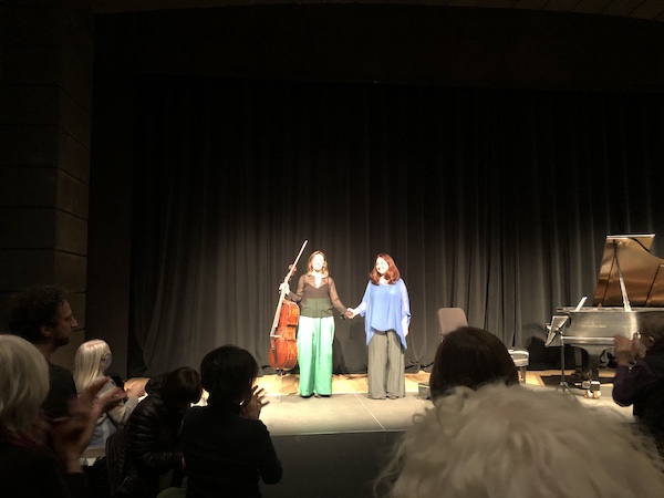 alexis pia gerlach and simone dinnerstein at the miller theatre 17 November 2022