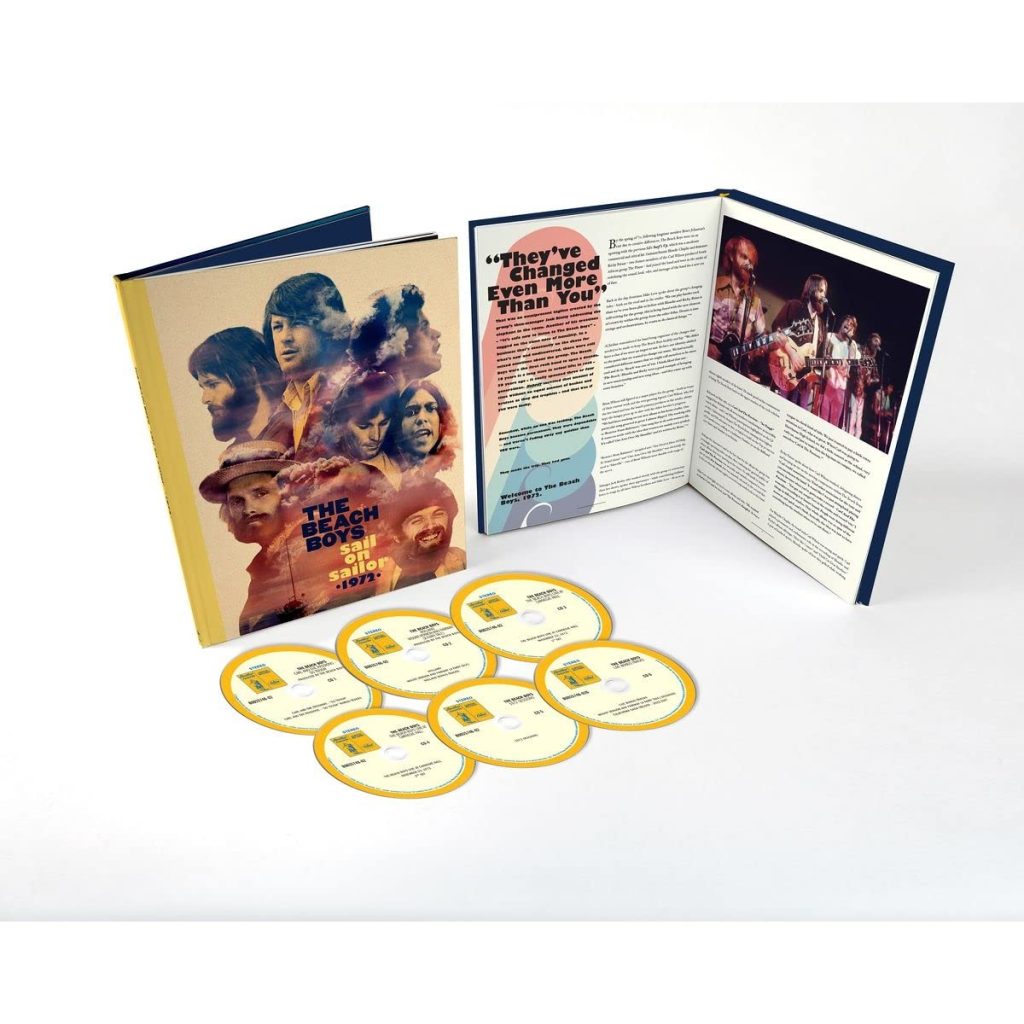 Beach Boys Sail on Sailor box contents