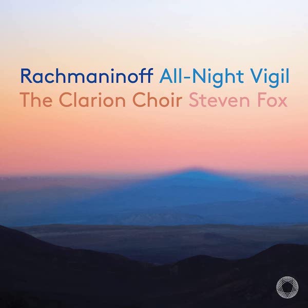 clarion choir rachmaninoff all-night vigil album cover