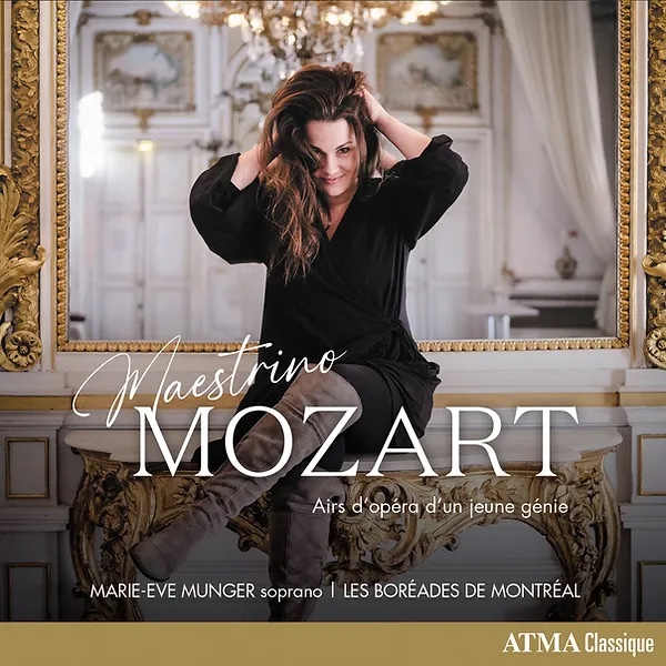 Marie-Eve Munger - Maestrino Mozart album cover