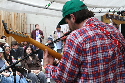 Indie rock artist Far Caspian at SXSW 2023 (Photo: Tan The Man)