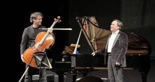 Cellist Leonard Elschenbroich and pianist Alexei Grynyuk at the Aspect Chamber Music series, 13 April 2023