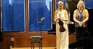 Deborah Buck, Orli Shaham at Bargemusic, 26 May 2023