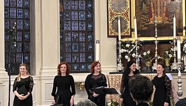 The Tiburtina Ensemble at Corpus Christi Catholic Church in New York City, May 7 2023