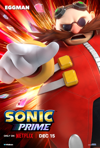 Artwork of Dr. Eggman pointing 