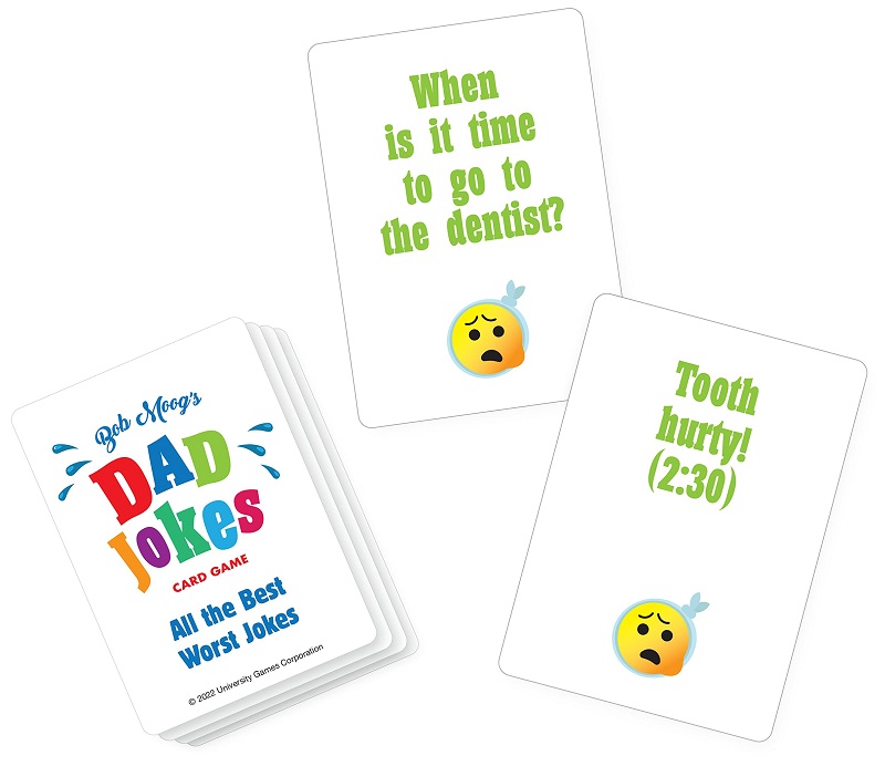 bob moog's dad jokes card came