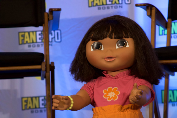 Photo of a Dora the Explorer doll