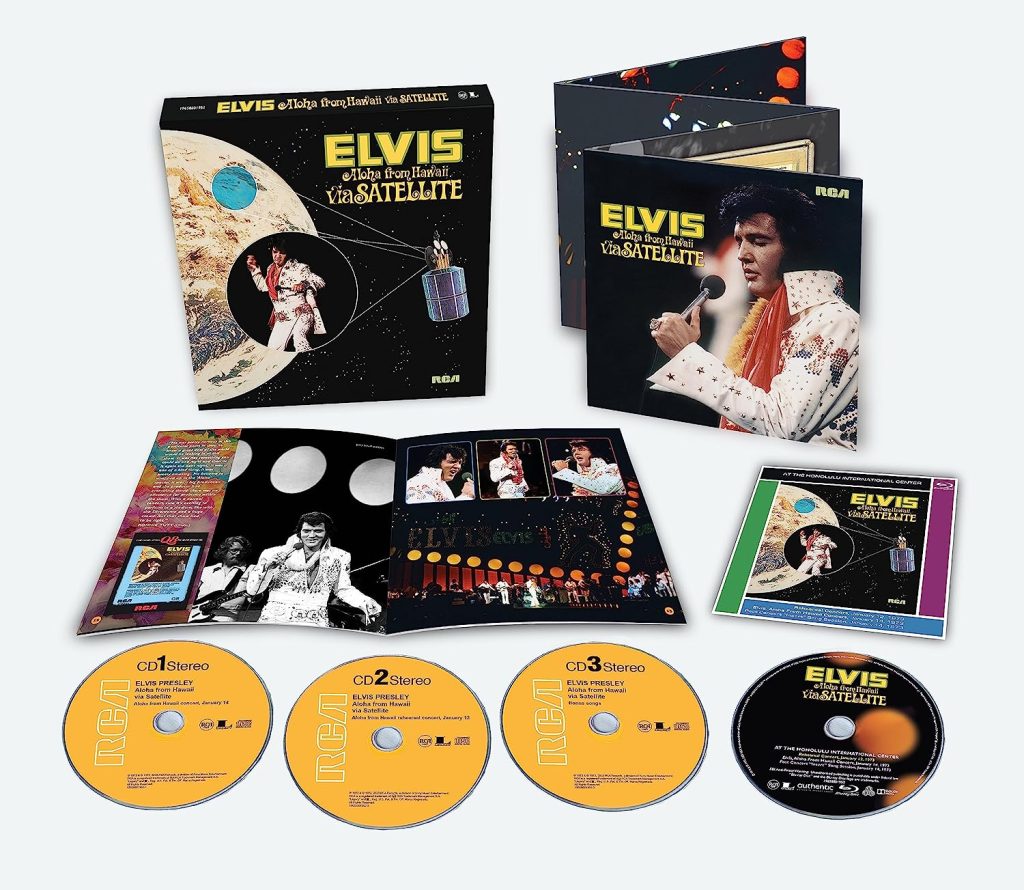 Elvis Presley Aloha from Hawaii box contents