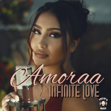 Photo of Amoraa on her Infinite Love album cover