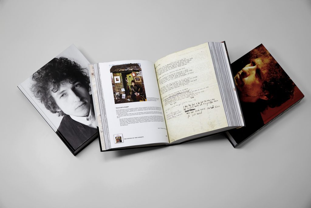 Bob Dylan's Mixing Up the Medicine book pages