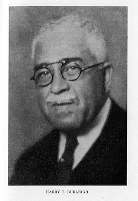 Harry T. Burleigh. Credit: Maud Cuney-Hare, 1874-1936, Public domain, via Wikimedia Commons