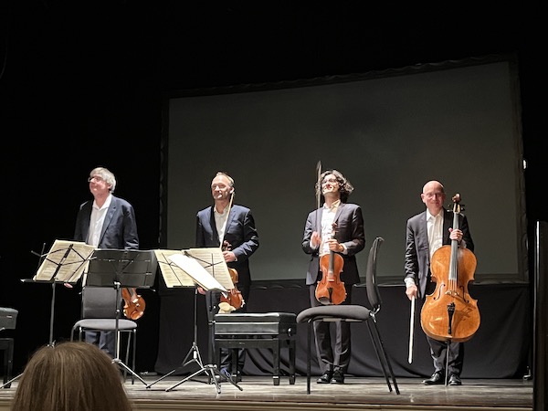 Quatuor Danel at the Aspect Chamber Music concert, 6 October 2023