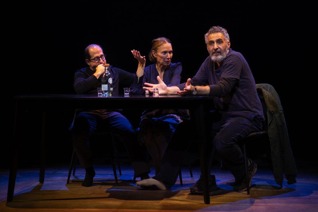 Jason Kravits, Elizabeth Marvel, John Turturro, Sabbath's Theater' (courtesy of Monique Carboni)