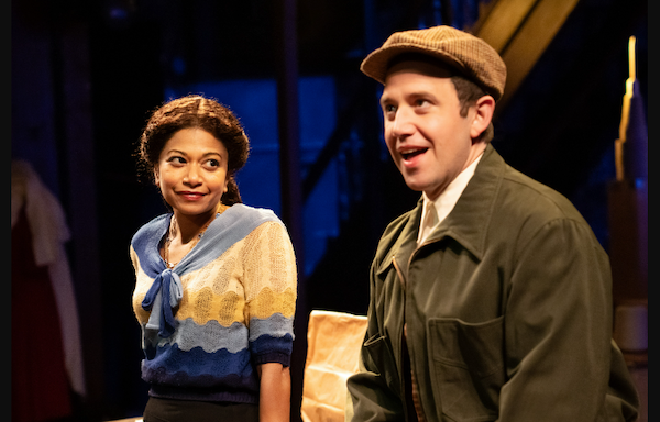 Rebecca Naomi Jones, Santino Fontana in 'I Can Get it For You Wholesale' at Classic Stage