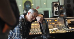 Matt Pierson in the studio