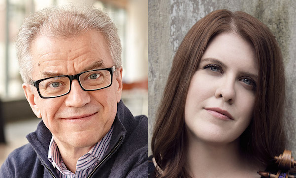 Osmo Vänskä and Erin Keefe, Curtis on Tour