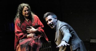 Elise Stone, Josh Tyson in 'Crime and Punishment.' Photo by Jonathan Slaff