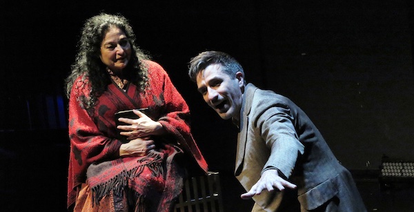 Elise Stone, Josh Tyson in 'Crime and Punishment.' Photo by Jonathan Slaff