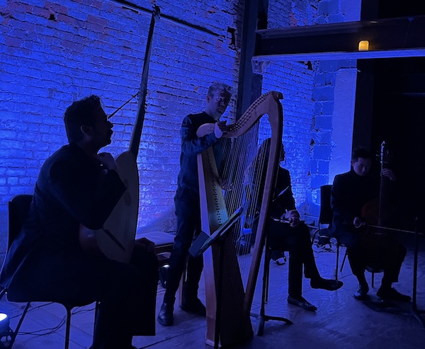 Kevin Payne, Parker Ramsay, Nola Richardson and Arnie Tanimoto: Aspect Chamber Music at Blue Gallery, Feb. 8 2024