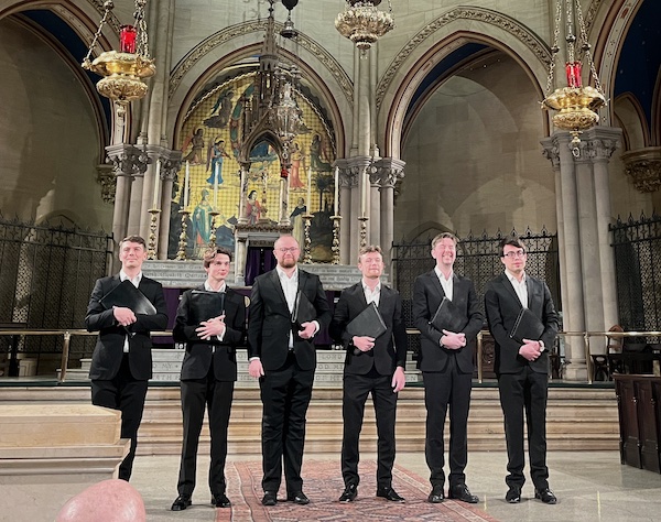 The Gesualdo Six, 17 February 2024, Church of St. Mary the Virgin, NYC