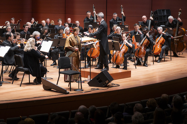 Steven Mercurio leads the Orchestra of St. Luke's in AMP at 10: A New York Celebration with soloist Sepideh Raissadat