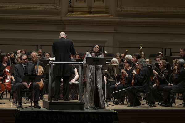 Krysty Swann with the American Symphony Orchestra conducted by Leon Botstein