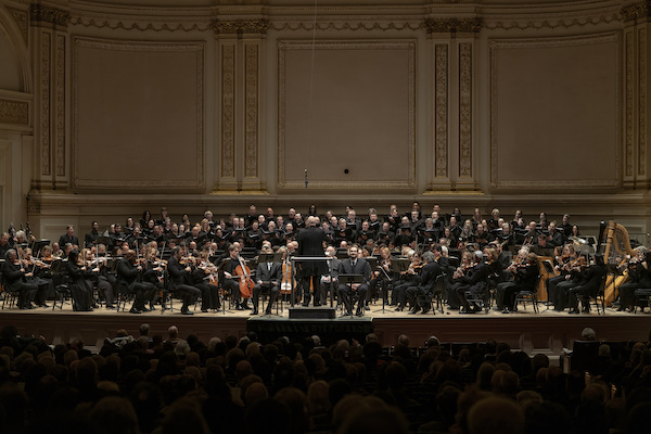 The American Symphony Orchestra conducted by Leon Botstein (photo credit: Matt Dine)