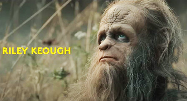 The sasquatch make-up