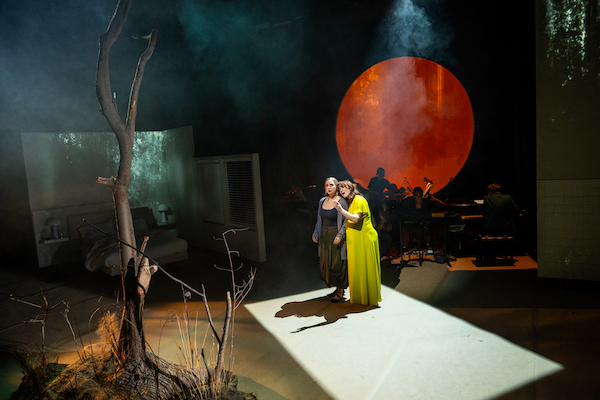 Katherine Henly and Claire Leyden in 'The Extinctionist' from Heartbeat Opera (photo credit: Russ Rowland)