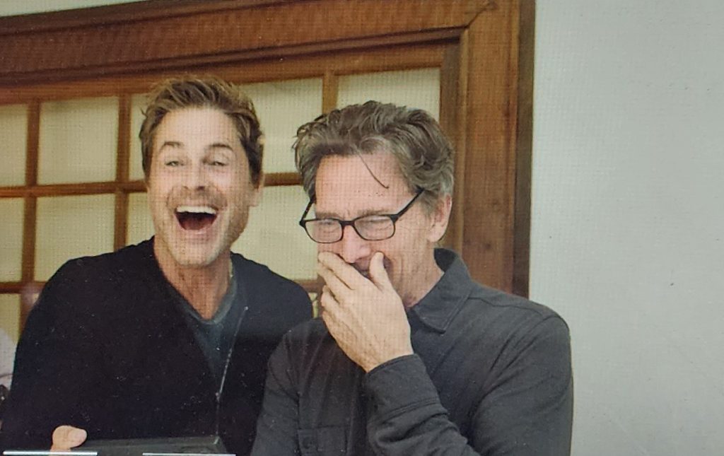 (L to R): Rob Lowe, Andrew McCarthy from the perspective of wisdom, 'Brats' (courtesy of Tribeca Film Festival)