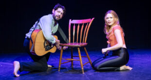 Curtis Gillen, Rebecca Robertson in 'Midnight Coleslaw's Tales from Beyond the Closet!!!' Photo by Richard Termine