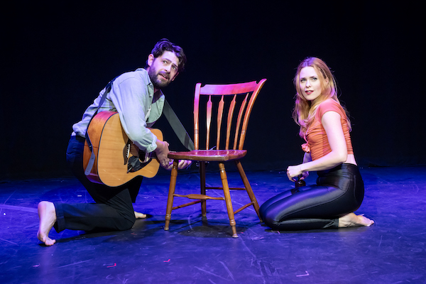 Curtis Gillen, Rebecca Robertson in 'Midnight Coleslaw's Tales from Beyond the Closet!!!' Photo by Richard Termine